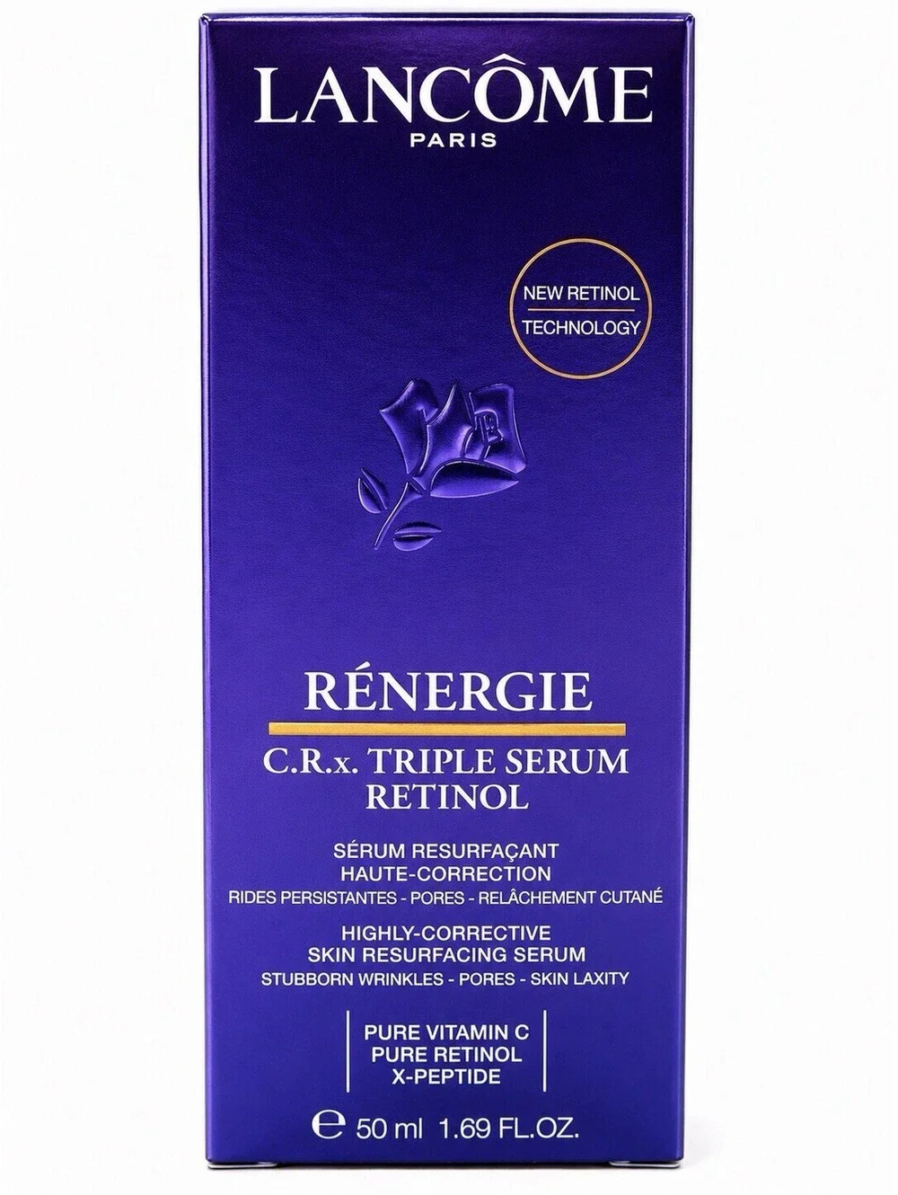 Lancome Renergie C.R.x Triple Serum Retinol 50ml 1.69oz Sealed Anti Aging